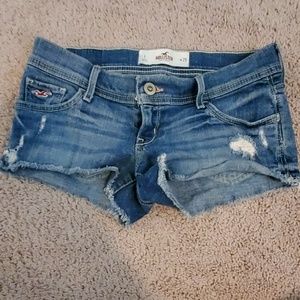 Hollister jean shorts